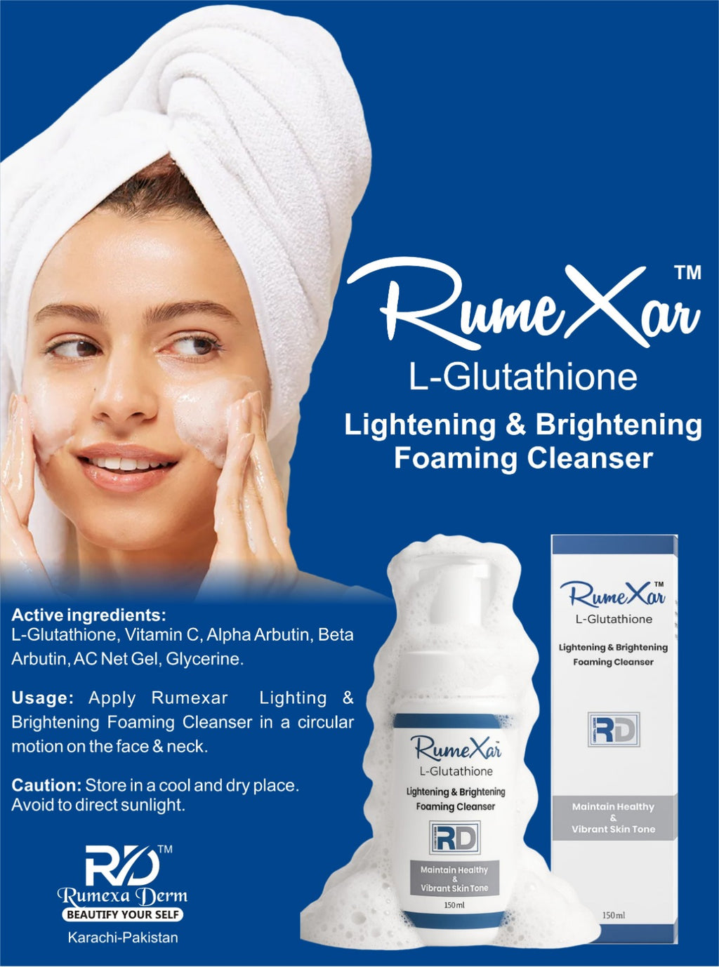 RUMEXAR FOAMING CLEANSER