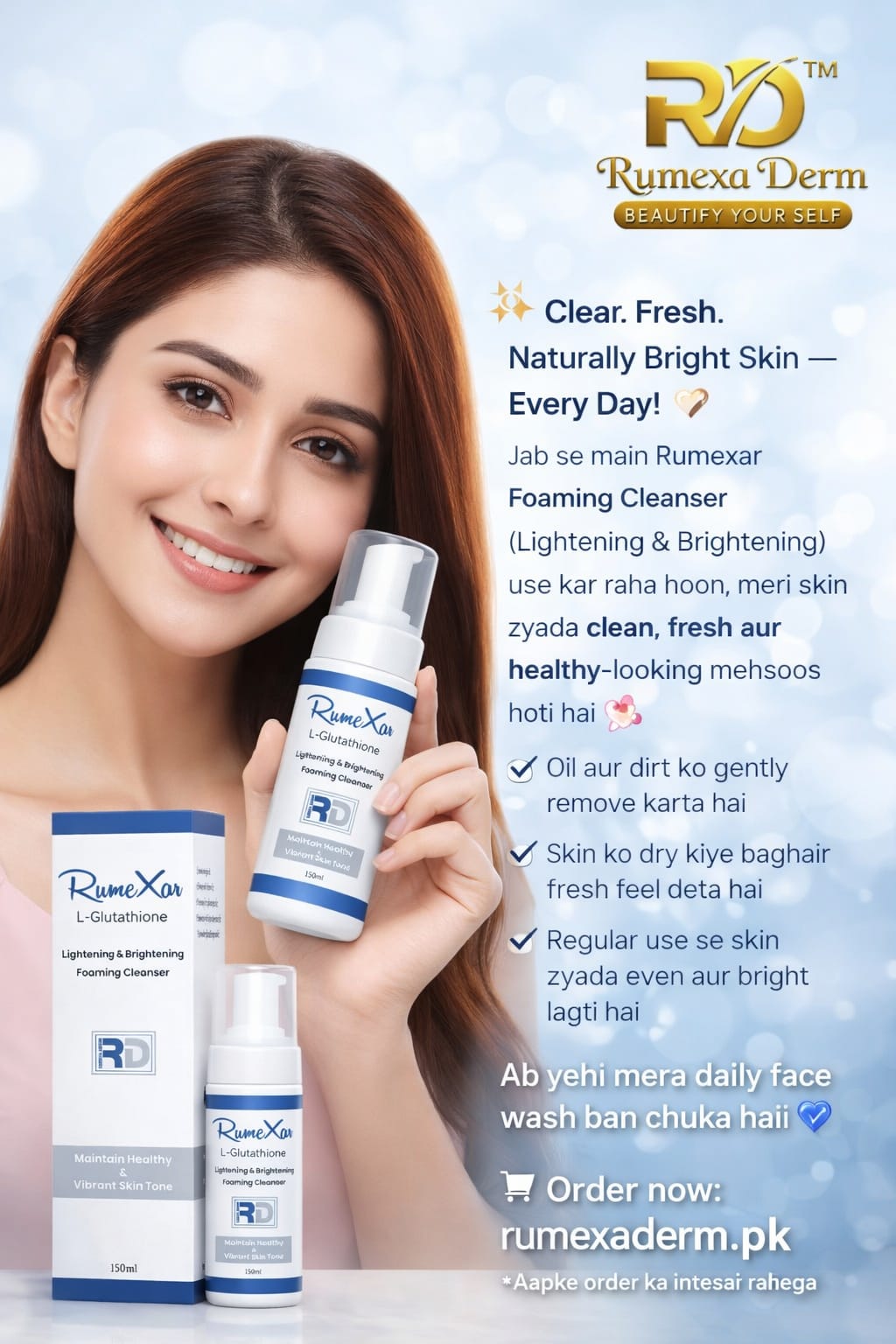 RUMEXAR FOAMING CLEANSER